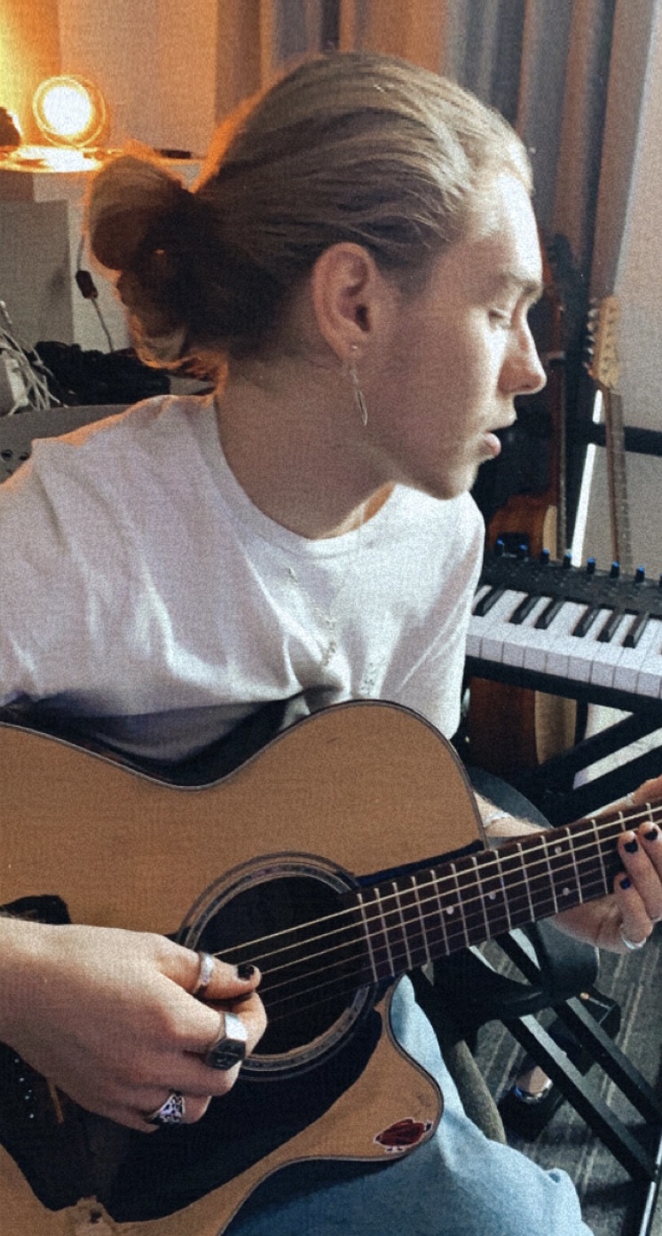 Guitar portrait